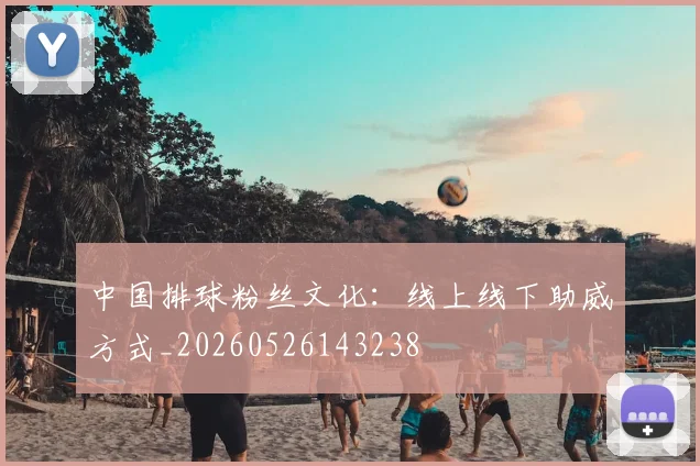 中国排球粉丝文化:线上线下助威方式_20260526143238
